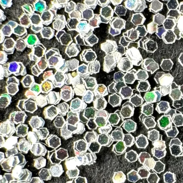 Paillettes Biodégradables Diamant Zoom
