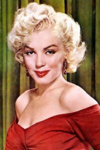 Marylin Monroe qui a su mettre en avant le maquillage