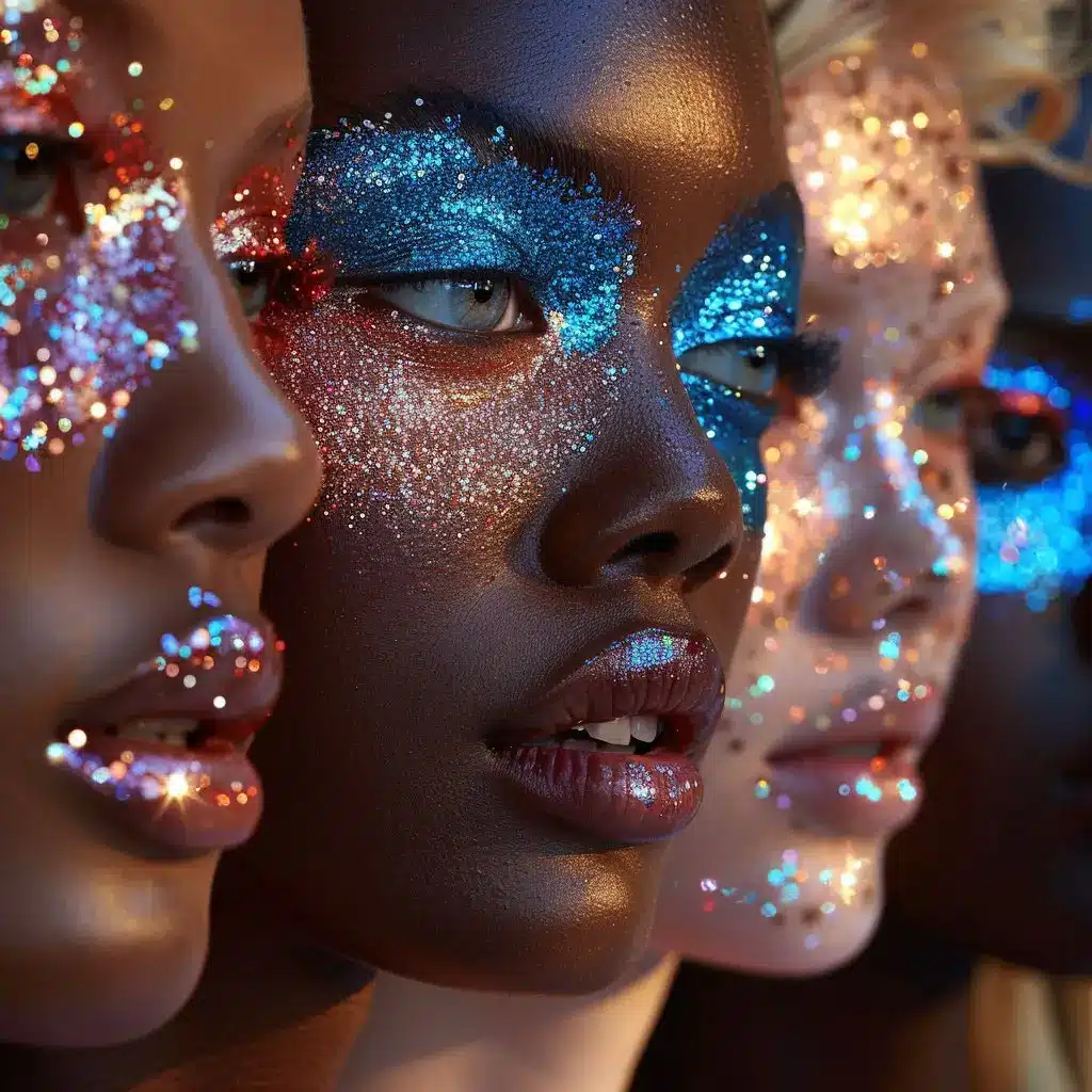 La popularité croissante des paillettes biodégradables dans le maquillage