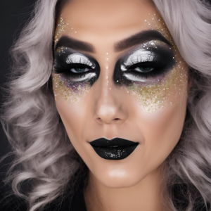 Brillez de mille feux : les secrets du gel pailleté pour un maquillage Halloween saisissant