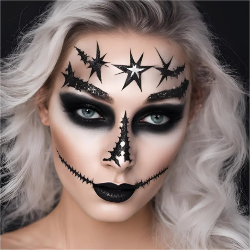 Effet galactique : sublimez votre maquillage halloween avec la super star powder