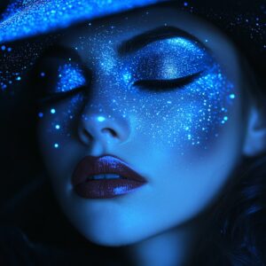 Créez un look de Halloween envoûtant avec la star powder : Brillance interstellaire garantie