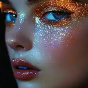 Illuminez Votre Halloween : Conseils et Inspirations pour un Maquillage Scintillant avec des Paillettes